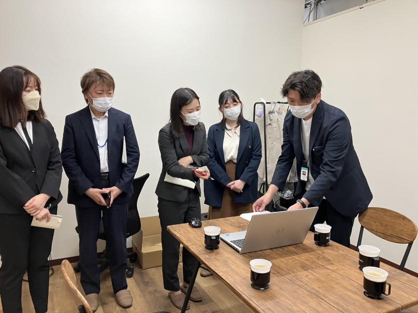 経済産業省の現場視察。